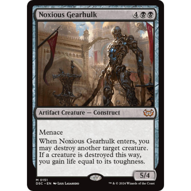 Noxious Gearhulk | Duskmourn: House of Horror Commander