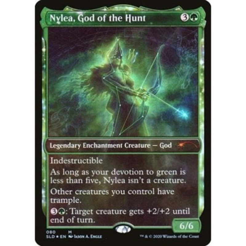 Nylea, God of the Hunt (Foil) (Secret Lair – Theros Stargazing) | Secret Lair Drops