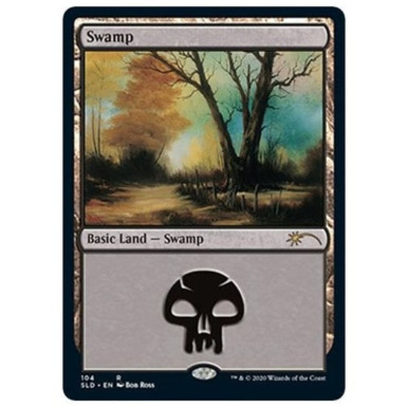 Swamp (#104) (Foil) (Secret Lair – Happy Little Gathering) | Secret Lair Drops