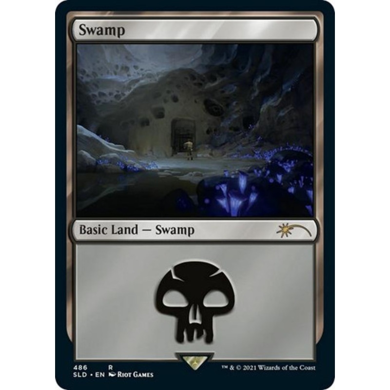 Swamp (Foil) (Secret Lair – x Arcane: Lands) | Secret Lair Drops