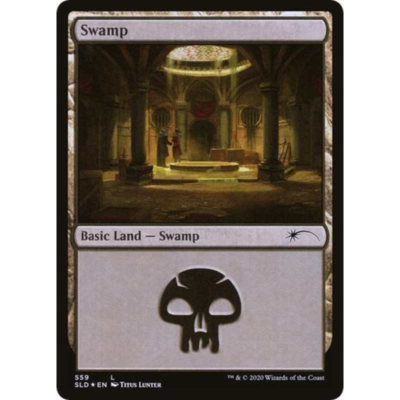 Swamp (Rogues) (Foil) (Secret Lair – Jumpstart Lands) | Secret Lair Drops
