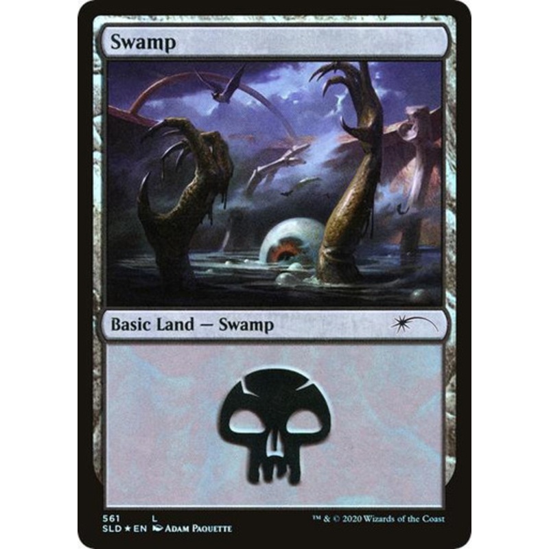 Swamp (Witchcraft) (Foil) (Secret Lair – Jumpstart Lands) | Secret Lair Drops