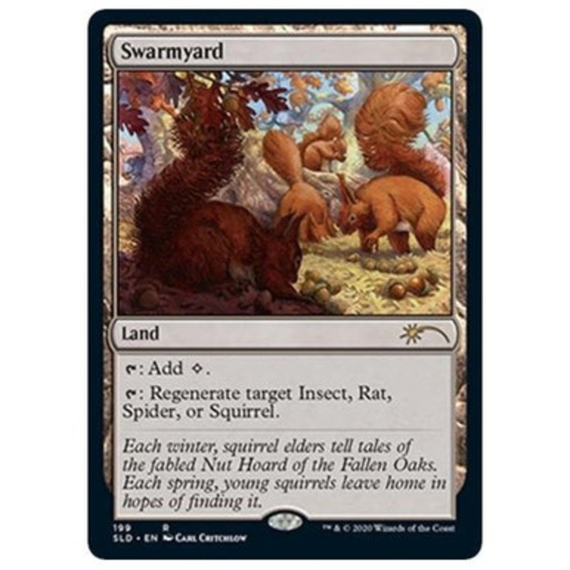 Swarmyard (Foil) (Secret Lair – Hope You Like Squirrels) | Secret Lair Drops