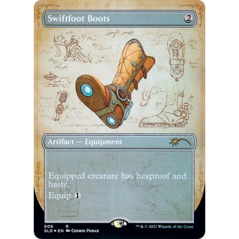 Swiftfoot Boots (Foil) (Secret Lair – Blueprint Cards) | Secret Lair Drops