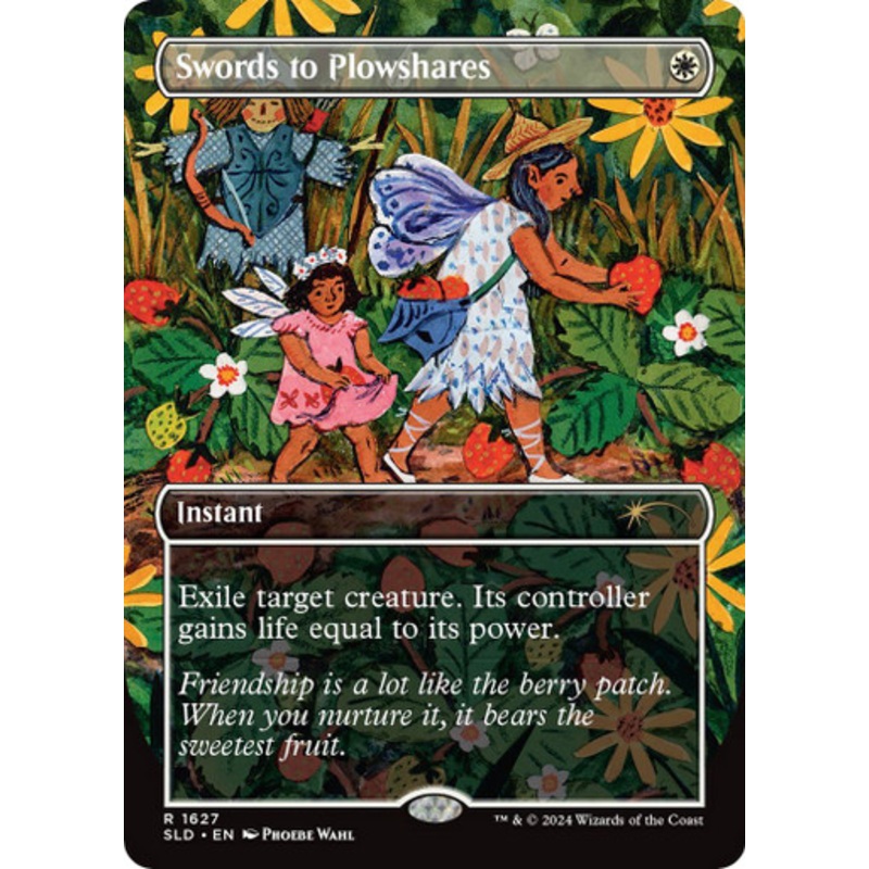 Swords to Plowshares (Foil) (Secret Lair – Phoebe Wahl) | Secret Lair Drops