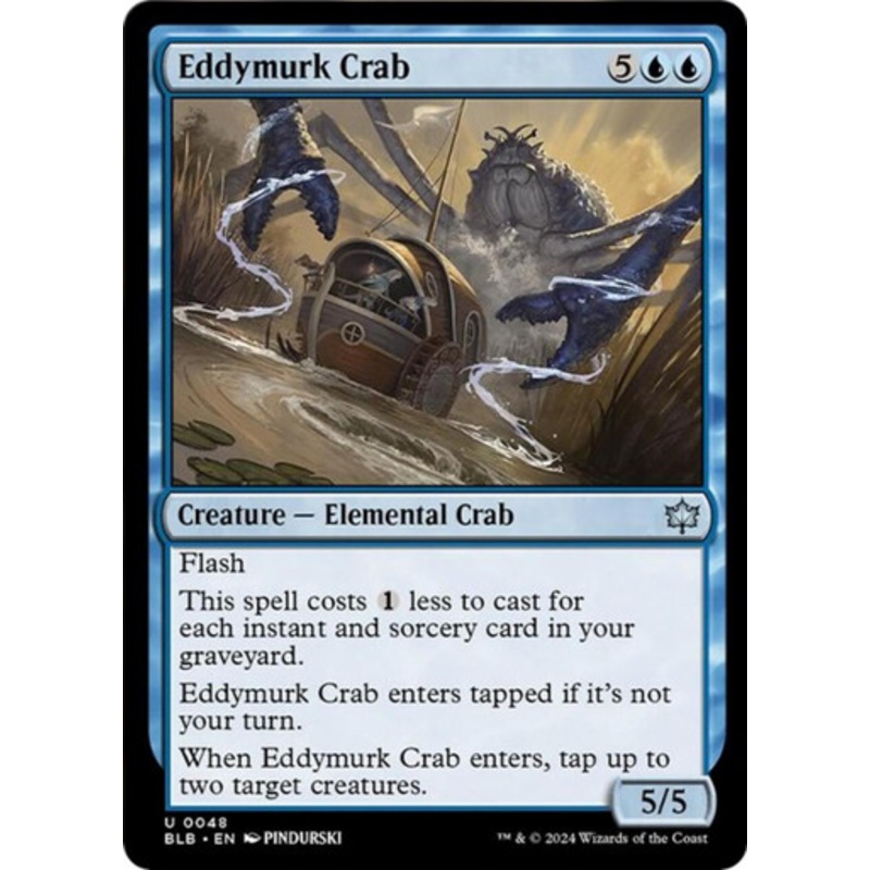 Eddymurk Crab | Bloomburrow