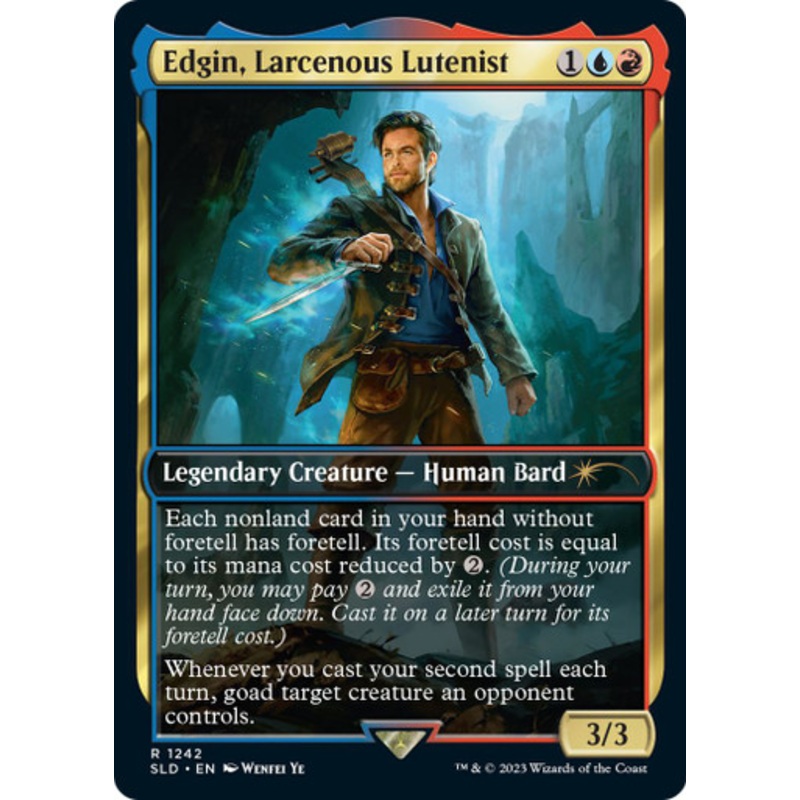 Edgin, Larcenous Lutenist (Secret Lair – Dungeons & Dragons: Honor Among Thieves) | Secret Lair Drops