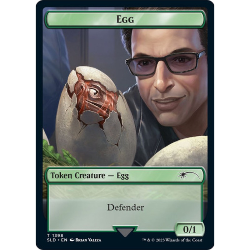 Egg Token (Secret Lair – Jurassic World: Dr. Ian Malcolm) | Secret Lair Drops