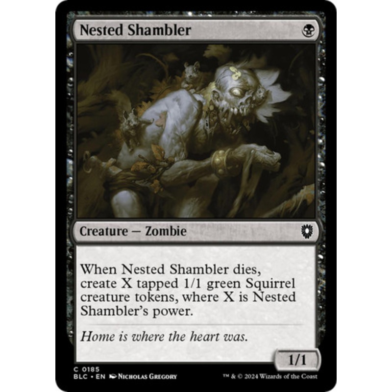 Nested Shambler | Bloomburrow Commander