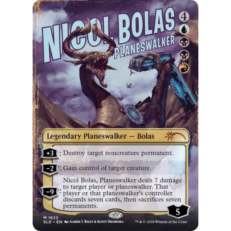 Nicol Bolas, Planeswalker (Secret Lair – Outlaw Anthology Vol. 1) | Secret Lair Drops
