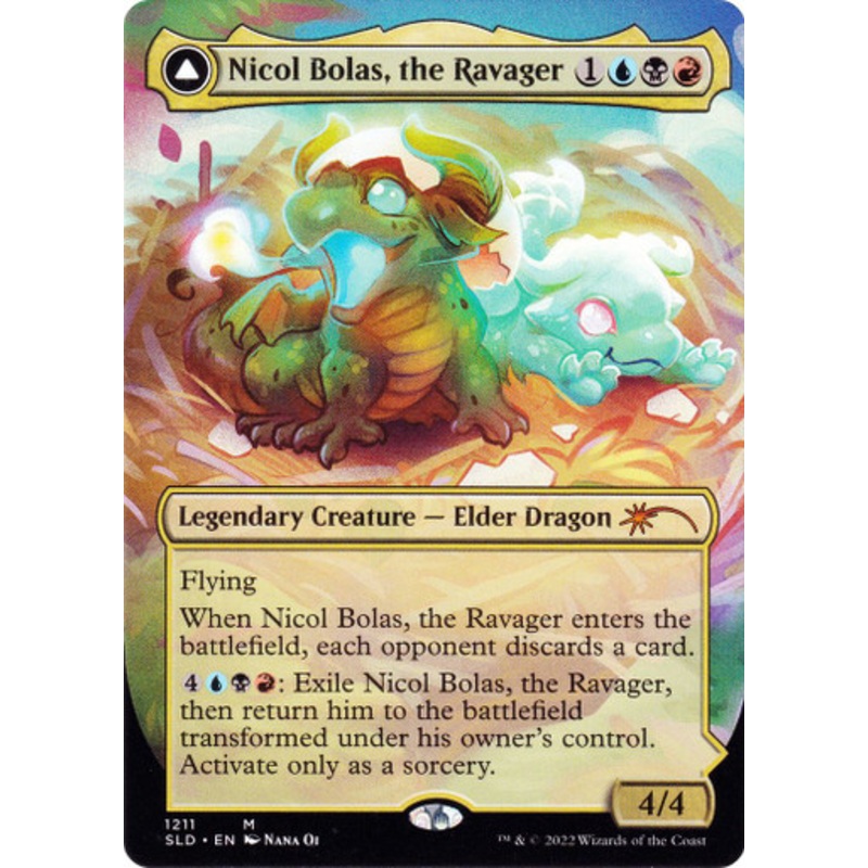 Nicol Bolas, the Ravager (Display Commander) (Secret Lair – From Cute to Brute) | Secret Lair Drops