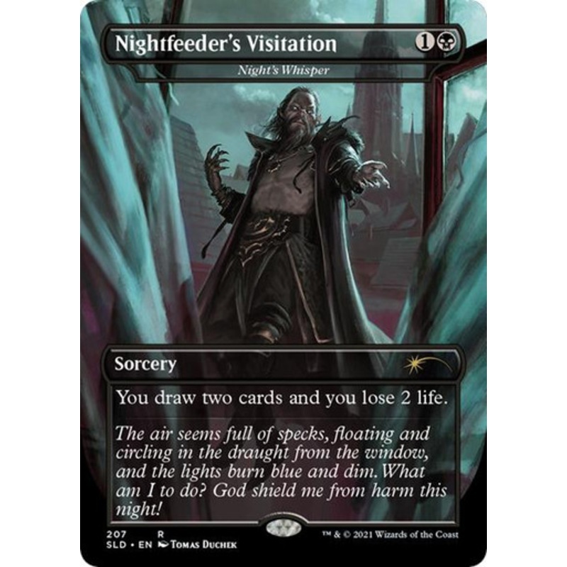 Night’s Whisper [Nightfeeder’s Visitation] (Secret Lair – Welcome to Castle Dracula) | Secret Lair Drops
