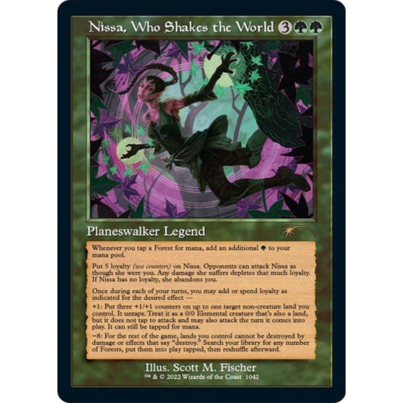 Nissa, Who Shakes the World (Secret Lair – Time Trouble Two) | Secret Lair Drops