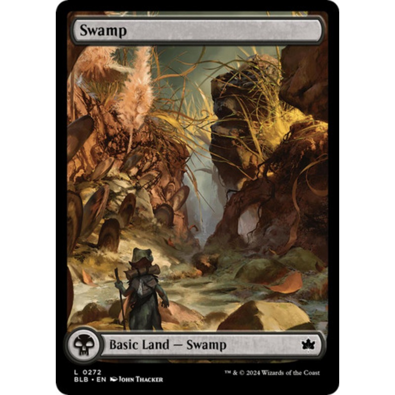Swamp (#272) (Full Art) | Bloomburrow