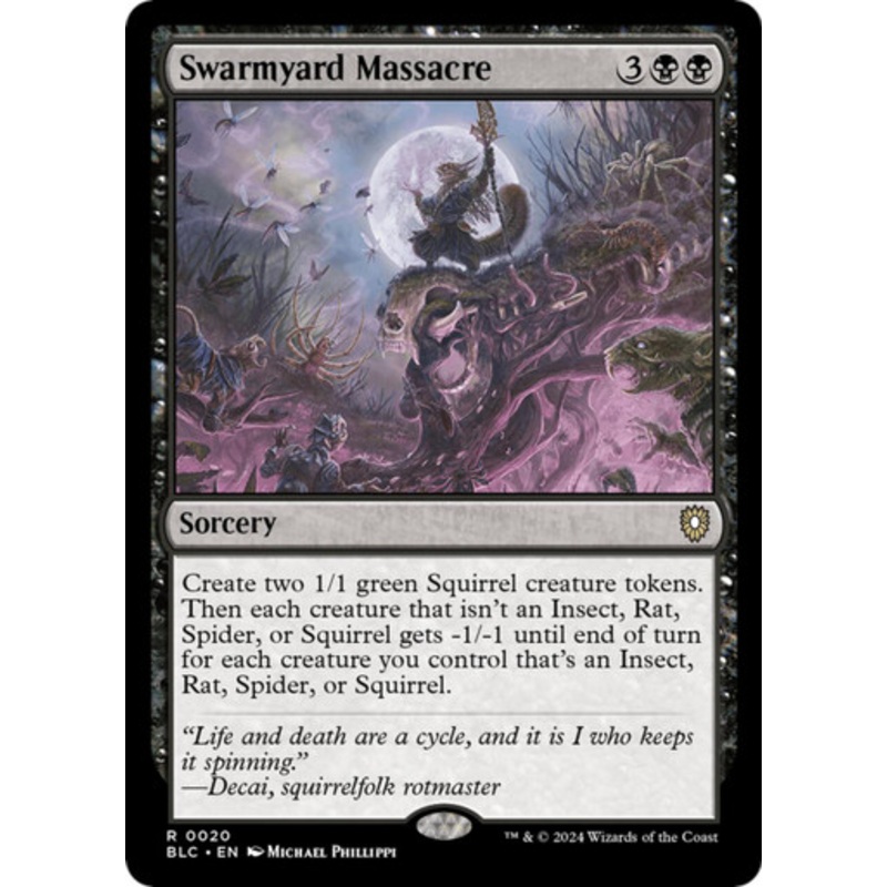 Swarmyard Massacre | Bloomburrow Commander