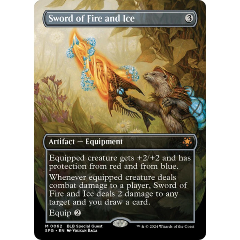 Sword of Fire and Ice (Borderless Art) | Special Guests