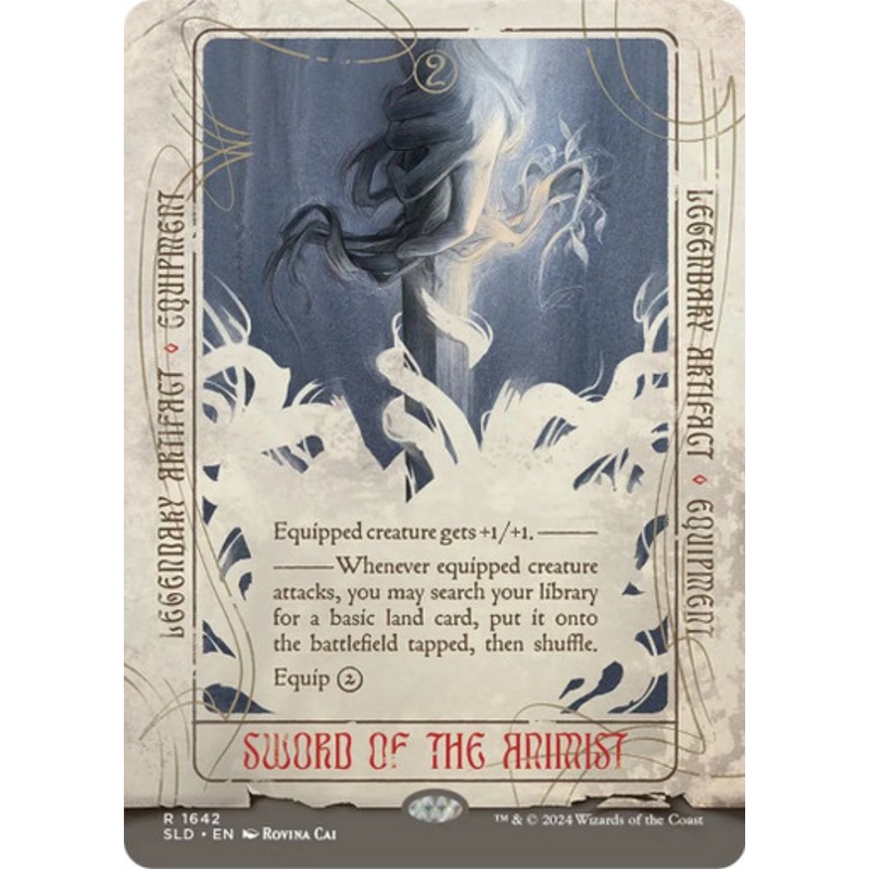 Sword of the Animist (Secret Lair – Rovina Cai) | Secret Lair Drops