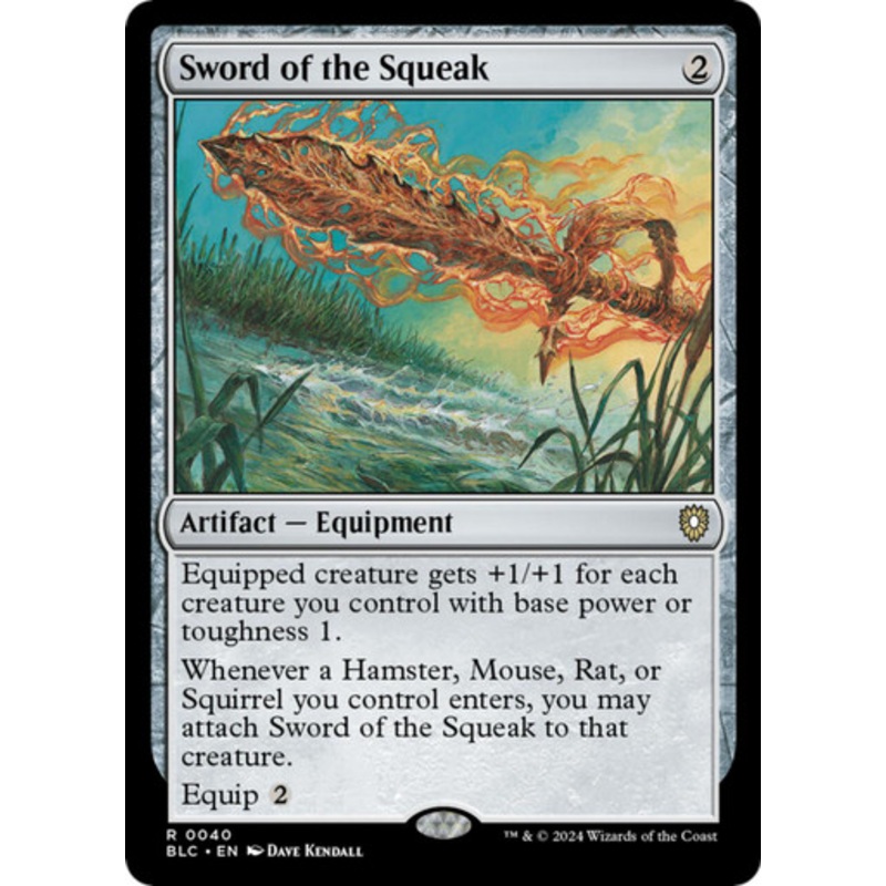 Sword of the Squeak | Bloomburrow Commander