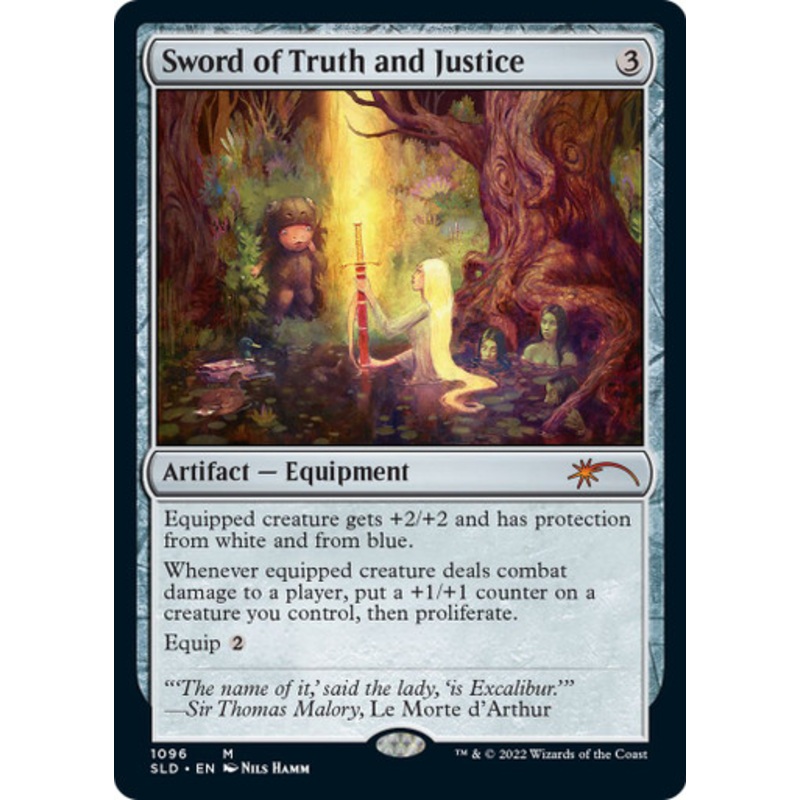 Sword of Truth and Justice (Secret Lair – Nils Hamm) | Secret Lair Drops
