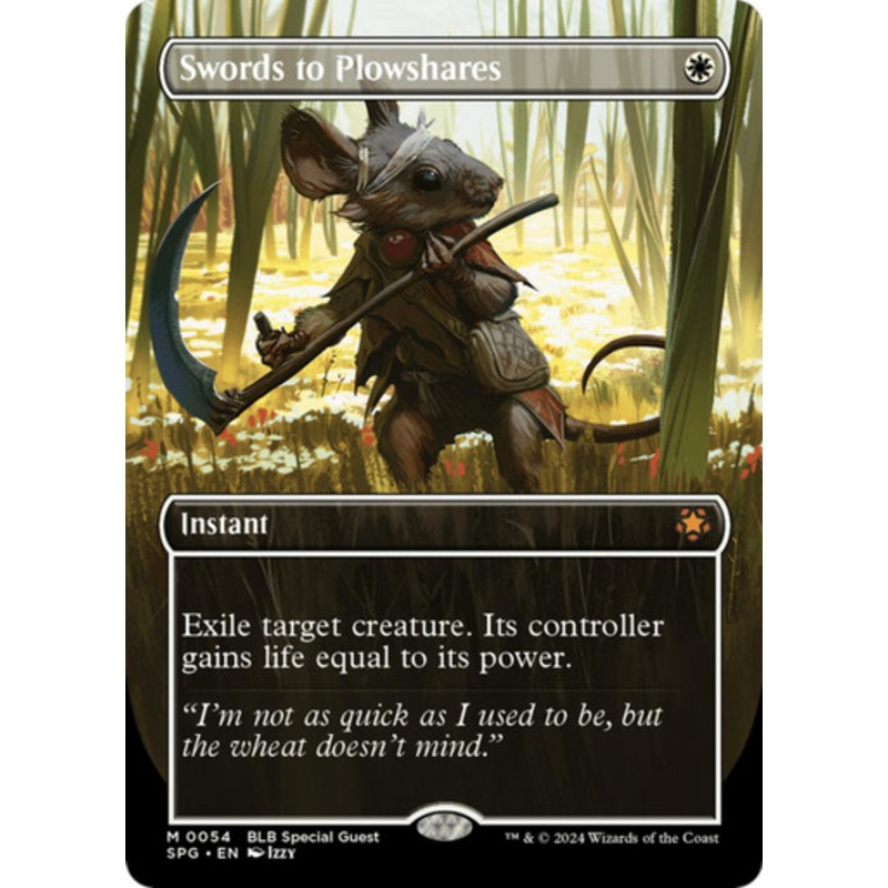 Swords to Plowshares (Borderless Foil) | Special Guests