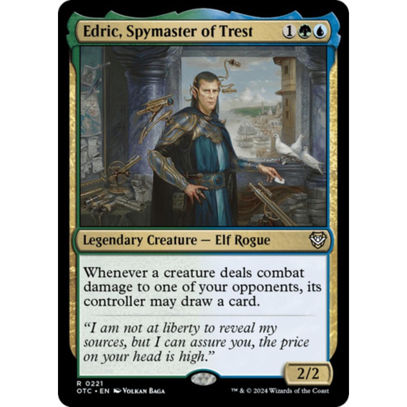Edric, Spymaster of Trest | Outlaws of Thunder Junction Commander