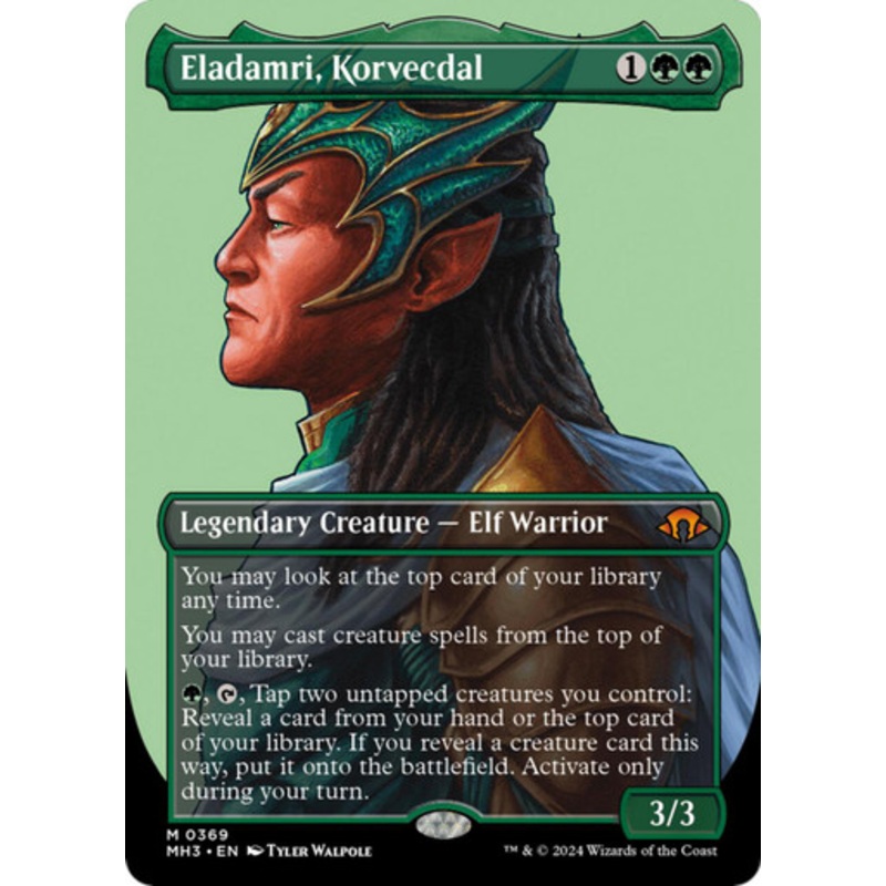 Eladamri, Korvecdal (Borderless Profile)