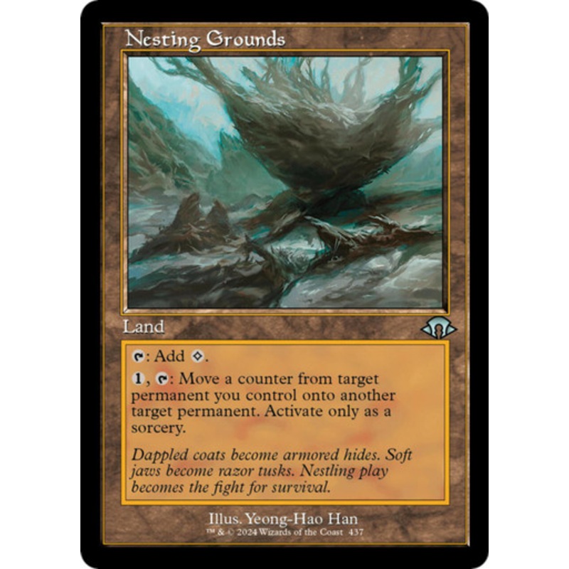 Nesting Grounds (Retro Frame) (Foil) | Modern Horizons 3