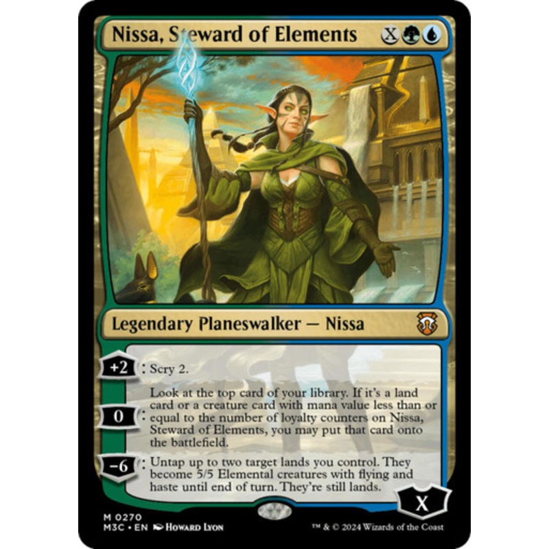Nissa, Steward of Elements | Modern Horizons 3 Commander