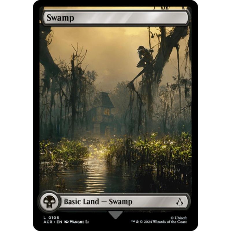 Swamp (#106) (Full Art) | Universes Beyond: Assassin’s Creed