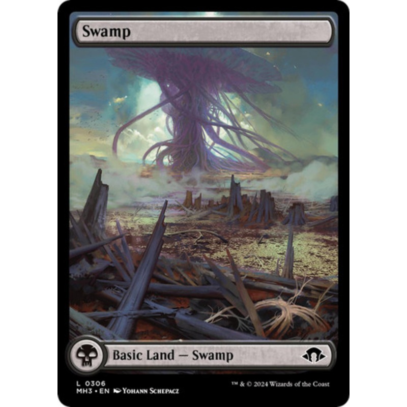 Swamp (#306) (Full Art) | Modern Horizons 3
