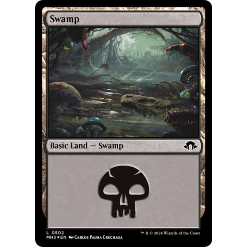 Swamp (#502) (Ripple Foil) | Modern Horizons 3