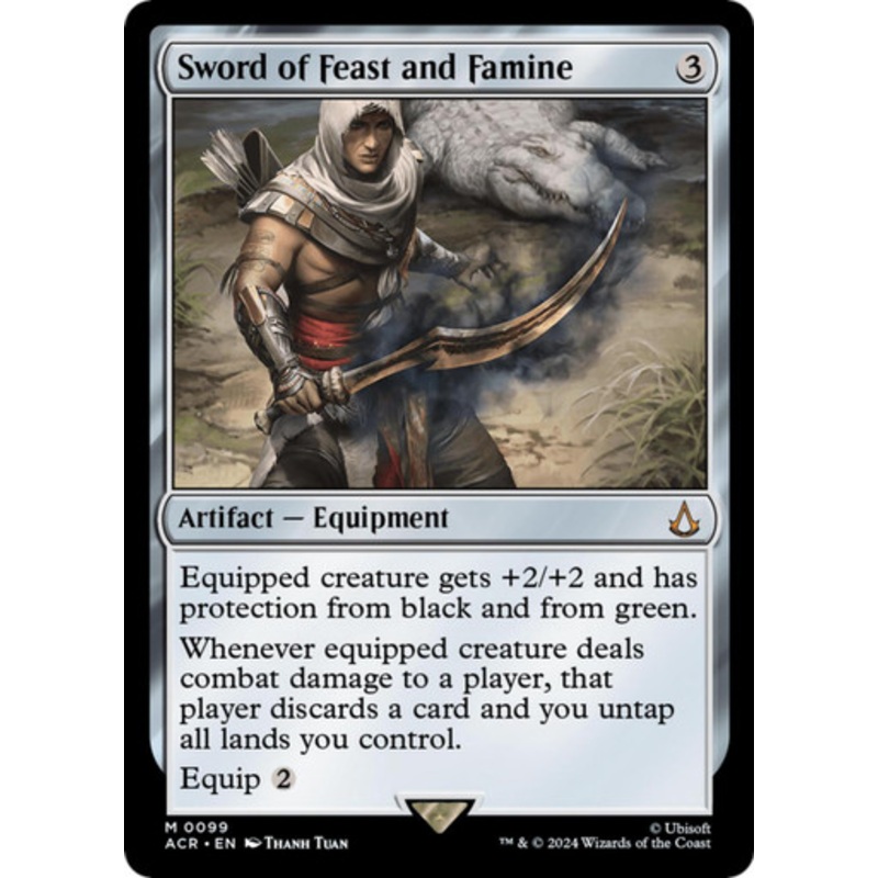 Sword of Feast and Famine (Foil) | Universes Beyond: Assassin’s Creed