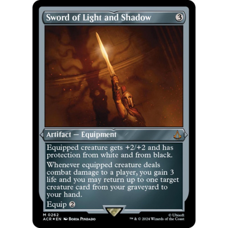 Sword of Light and Shadow (Etched Foil) | Universes Beyond: Assassin’s Creed