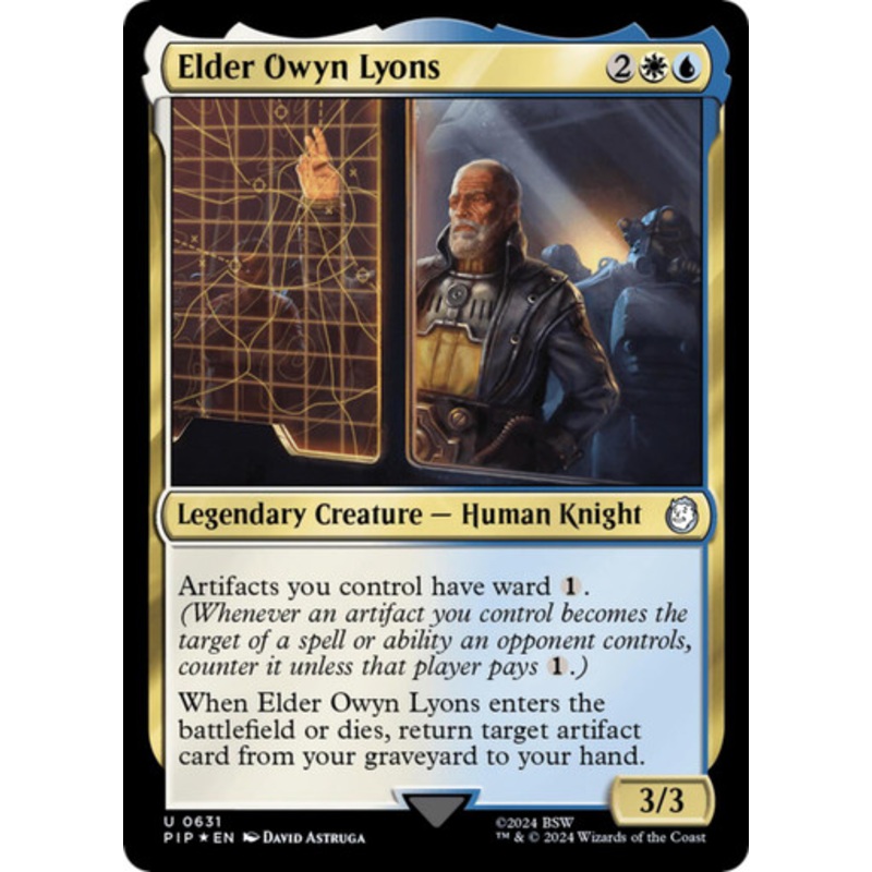 Elder Owyn Lyons (Surge Foil) | Universes Beyond: Fallout