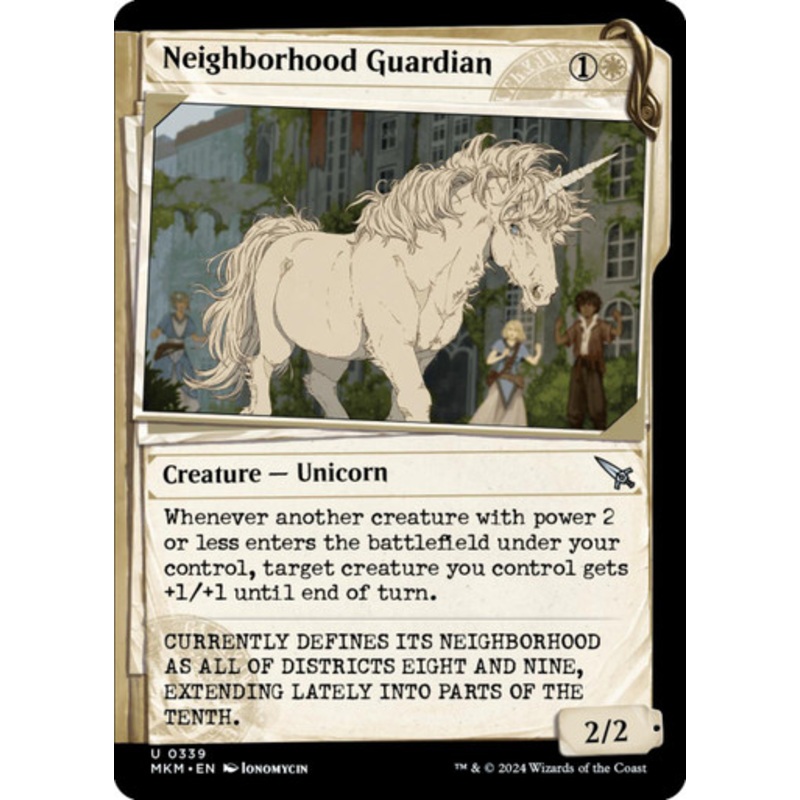 Neighborhood Guardian (Showcase foil) | Murders at Karlov Manor