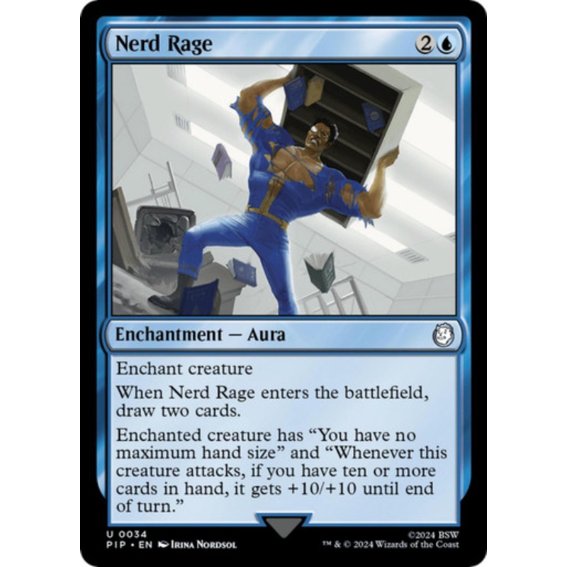 Nerd Rage (Foil) | Universes Beyond: Fallout