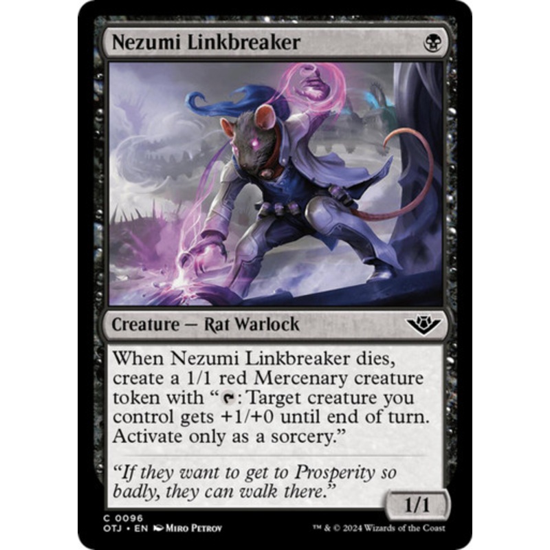 Nezumi Linkbreaker | Outlaws of Thunder Junction