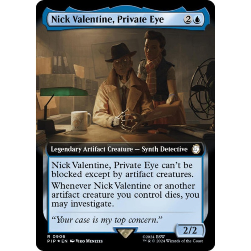 Nick Valentine, Private Eye (Extended Art) (Surge Foil)
