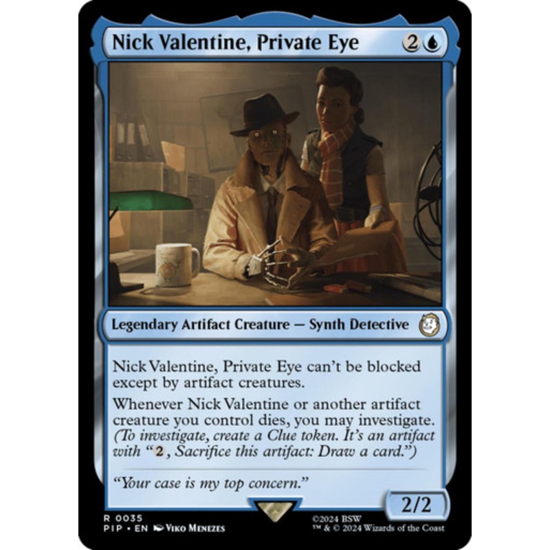 Nick Valentine, Private Eye | Universes Beyond: Fallout