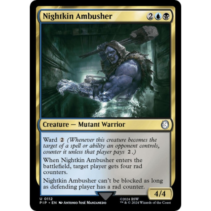 Nightkin Ambusher | Universes Beyond: Fallout