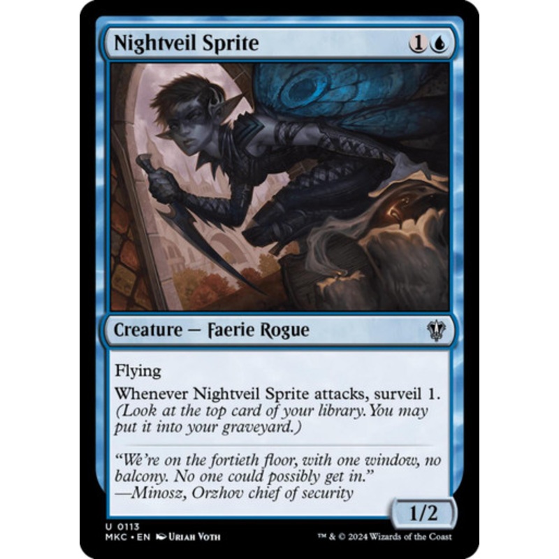 Nightveil Sprite | Murders at Karlov Manor Commander