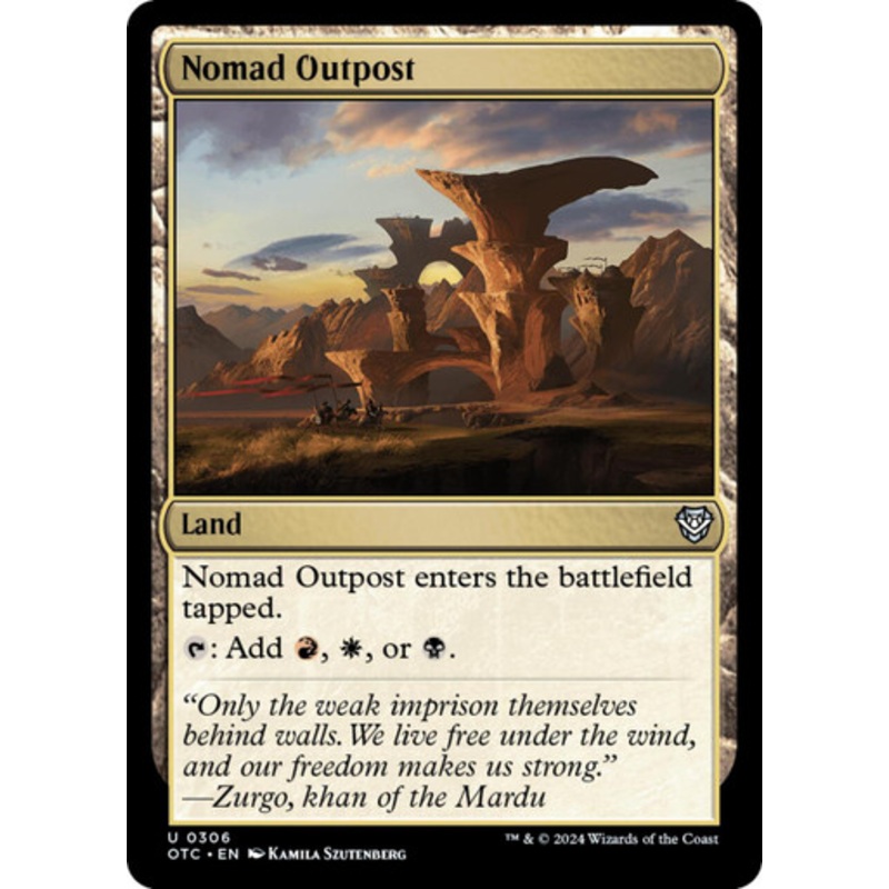 Nomad Outpost | Outlaws of Thunder Junction Commander