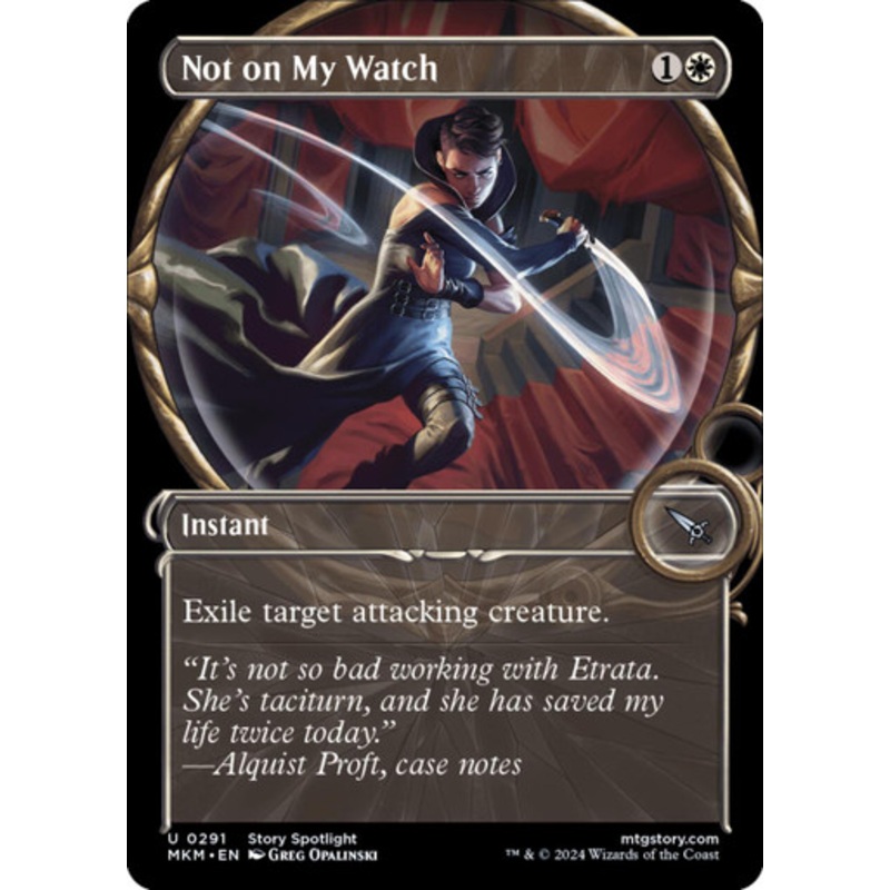 Not on My Watch (Showcase foil) | Murders at Karlov Manor
