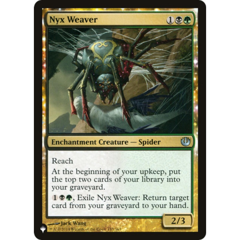 Nyx Weaver (The List Reprint) | Journey Into Nyx