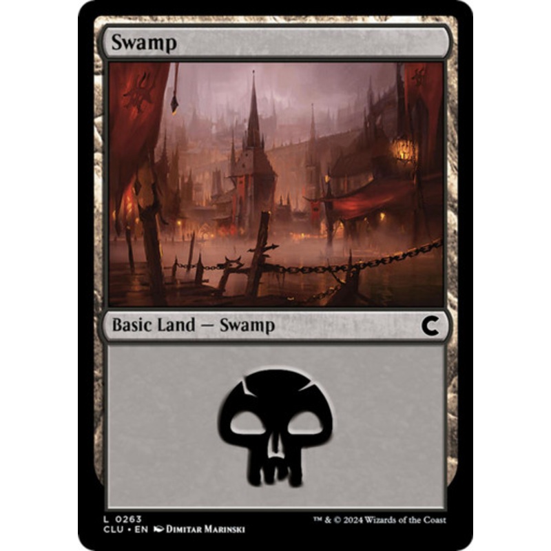 Swamp (#263) | Ravnica: Clue Edition