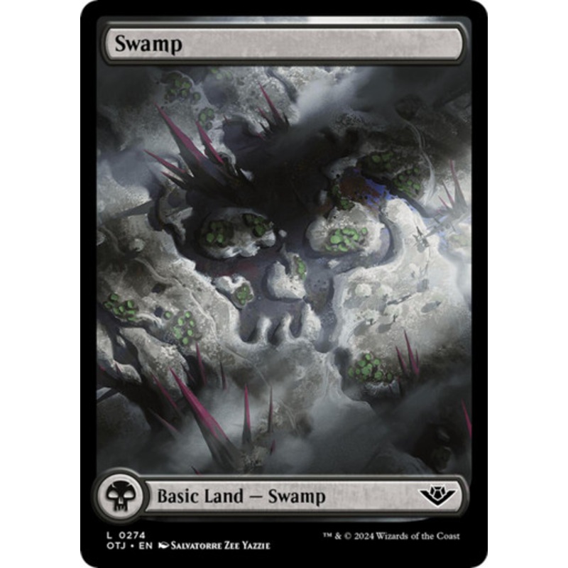 Swamp (#274) (Full Art) (Foil)