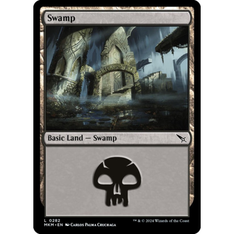 Swamp (#282) (foil) | Murders at Karlov Manor