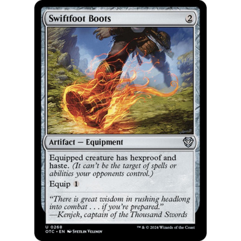Swiftfoot Boots | Outlaws of Thunder Junction Commander