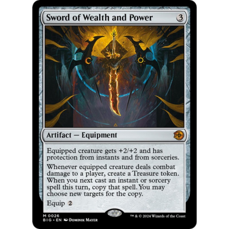 Sword of Wealth and Power | The Big Score