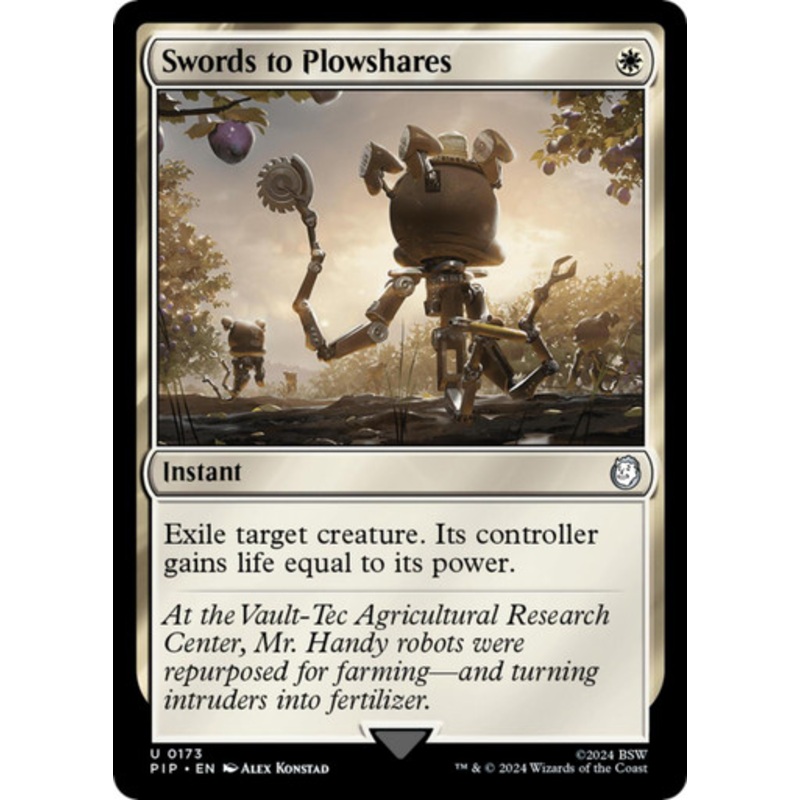 Swords to Plowshares | Universes Beyond: Fallout